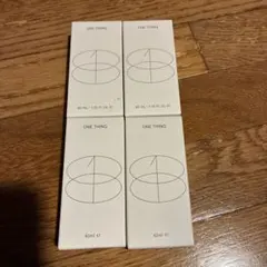 ONE THING 化粧水 4本セット　ドクダミ　ヒアルロン酸のサムネイル