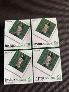富士フイルム チェキフィルム instax SQUARE 80枚