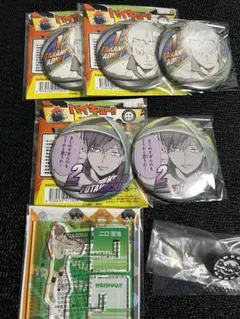 ハイキュー ファンパーク コレ缶 アクスタ ピンズ 青根 二口