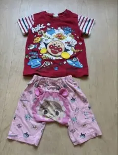 アンパンマンTシャツ&ズボン　セット