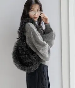 LOWRYS FARM チュールフリルショルダーＢＡＧ 240833のサムネイル