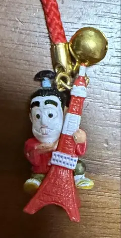 志村けん　バカ殿　ストラップ