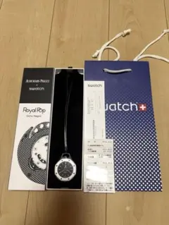 Audemars Piguet x swatch Royal Pop 白黒のサムネイル