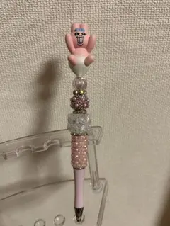 おぱんちゅうさぎ ボールペン_ハンドメイド