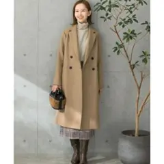 ROSSO チェスターコート　ロッソ BELLANDI カシミヤ混ウール 38