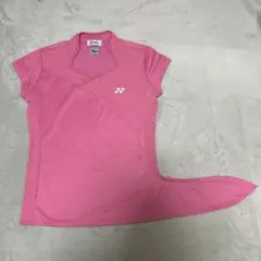 ヨネックスYONEX バドミントン　ピンクゲームシャツ　Mサイズ