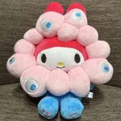 万博　サンリオ　なりきりミャクミャク　ぬいぐるみ　Mサイズ　マイメロディ