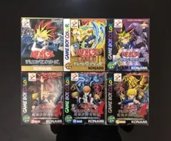 遊戯王デュエルモンスターズ6本セット 【動作確認済】 ゲームボーイ GB