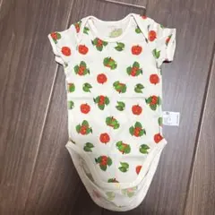 UNIQLO 90cm 半袖ボディスーツ　くだものさん