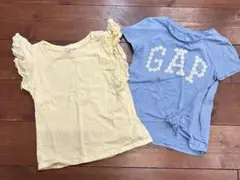 GAP 半袖　Tシャツ　セット　イエロー　ブルー
