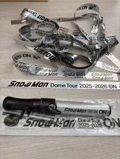 Snow Man Dome Tour ON ペンライト銀テ付き