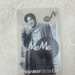 SnowMan ON クリアステッカー 目黒蓮