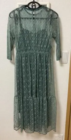 セール【RADIATE THE LIFE DRESS】パーティードレス　グリーン