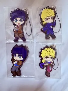 ジョジョ1部　ラバーストラップ 4個セット