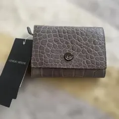 Giorgio Armani グレー 二つ折り財布のサムネイル
