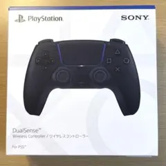 SONY DualSenseワイヤレスコントローラー ミッドナイトブラック箱付き