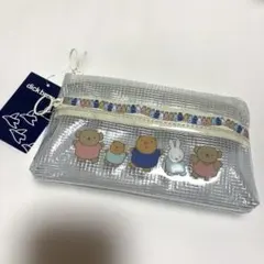 新品　タグ付き　ミッフィー miffy クリアポーチ　　化粧ポーチ　ペンケースのサムネイル