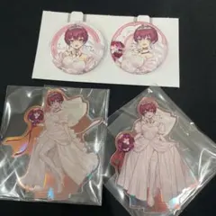 ホロライブ、1番くじ　宝鐘マリン　缶バッジ、アクリルスタンドセット