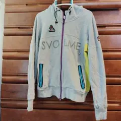 SVOLME フード付きジップアップジャケット