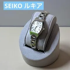 動作品SEIKO ルキア 電波ソーラー レディース腕時計 シルバー