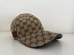 Gucci GGパターン キャップ ベージュ