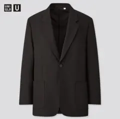 ユニクロ UNIQLO U テーラードジャケット Sサイズ ブラック