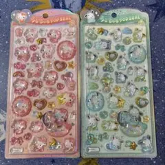 ポチャッコ　ハローキティ　ベビー　うるちゅるPOP SEAL