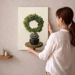 新品✨アートパネル亀甲竜 ・W50cm H70cmのサムネイル