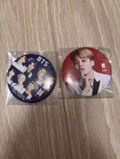 BTS・ジミン 缶バッジ 2個セット