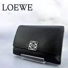 ✨未使用に近い✨　LOEWE ミニ財布　アナグラム　アマソナ　リピート　三つ折り ✨未使用に近い✨ LOEWE ミニ財布 アナグラム アマソナ リピート 三