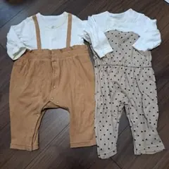 GU　70cm　ベビー　ロンパース