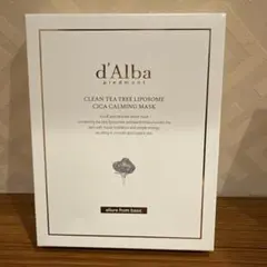 d'Alba Clean Tea Tree Cica Mask 5枚入
