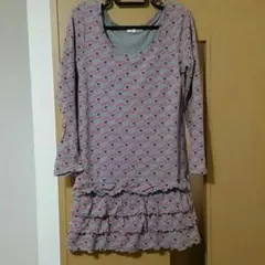 ニーナミュウ★ロゴ★フリルワンピース！のサムネイル