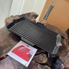 STAUB ストウブ　グリルパン　鉄板 ステーキパンのサムネイル