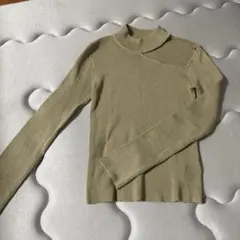 美品✨MURUA タートルニット　変形ニックネット