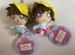 名探偵コナン　キーチェーンマスコット　memories 　工藤新一 毛利蘭セット