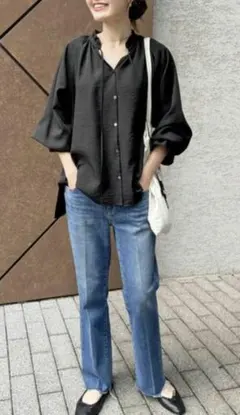 2025年最新】スピックスパン ハイブリットフリルリボンブラウス