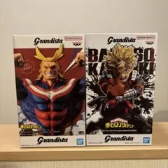 僕のヒーローアカデミア　grandista オールマイト　爆豪勝己　フィギュア