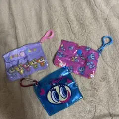 エンジェルブルー　ナカムラくん　ポーチ　3種セット　ガチャ　カプセルトイ