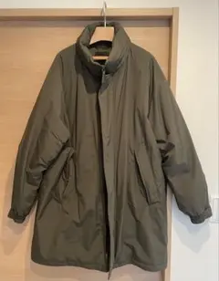 ユニクロ UNIQLO 311-449630 防風パデッドコート XL カーキ