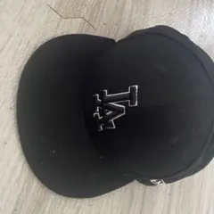 ニューエラ 59FIFTY 7 5/8 60.6cm LAドジャース　ブラックのサムネイル