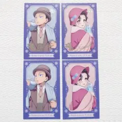 ufotable 鬼滅の刃 チェキ風ブロマイド 狛治 恋雪 AGF 箔押し レア