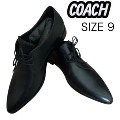 COACH メンズ ドレスシューズ ブラック サイズ9のサムネイル