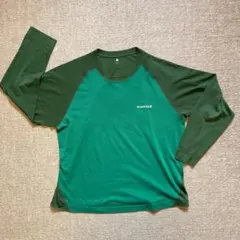 【mont-bell】WIC.ラグラン　ロングスリーブTシャツ （Lサイズ）