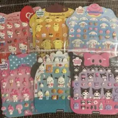 韓国限定 サンリオ マシュマロシール 6枚シート