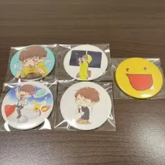 めいちゃん　缶バッジ　5点セット