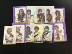 刀剣乱舞 刀ミュ 目出度歌誉花舞 十周年祝賀祭 ふぉとカード ライブ 11枚