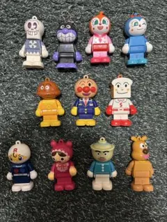 アンパンマン　ブロックラボ　キャラクター フィギュア １１体セット