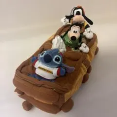 ディズニー ティッシュケース　マックス　グーフィー　ステッチ