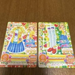 アイカツカード＊夏樹みくる＊ミラクルカジュアルコーデ